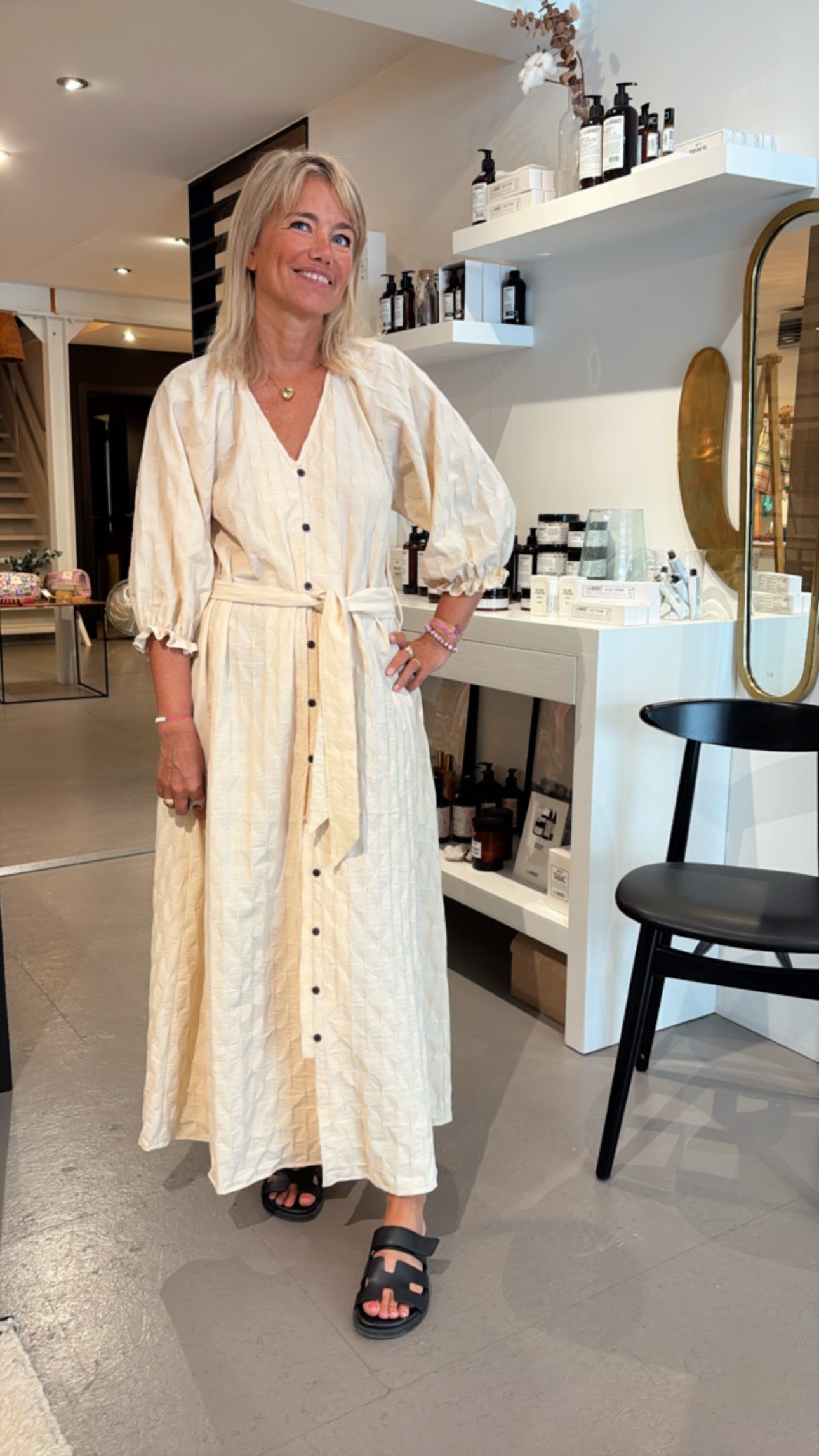 Robe écrue